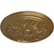 Ekena Millwork Vienna Ceiling Medallion (Fits Canopies up to 3 1/4"), Hand-Painted Pale Gold, 16 7/8"OD x 5/8"P CM17VIPAS - alternate 4